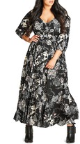 Thumbnail for your product : City Chic Floral Maxi Dress