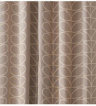 Orla Kiely Linear Stem Lined Eyelet Curtains