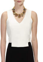 Thumbnail for your product : Ashley Pittman Lipua Mixed Horn Collar Necklace