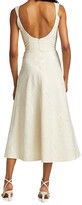 Thumbnail for your product : MARKARIAN Thyia Lace Fit-&-Flare Midi-Dress