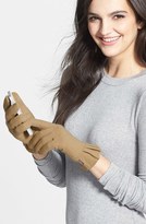 Thumbnail for your product : Echo 'Touch - Pleated Cuff' Wool Blend Gloves