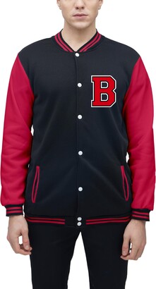 BAICAIYU Men's Baseball Jacket High School Uniform Letter Pilot Bomber Varsity  Jackets Casual Fashion Unisex Coats - ShopStyle
