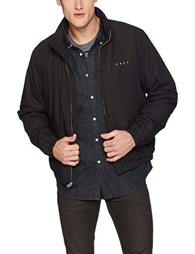 Obey Mens Iggy Insulated Military Inspired Jacket
