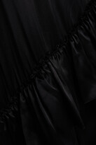 Thumbnail for your product : Simone Rocha Ruffled Draped Silk-satin Midi Dress