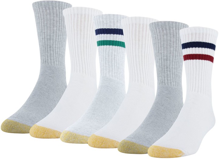 Gold Toe Men's GOLDTOE 6pack Short Crew Socks ShopStyle