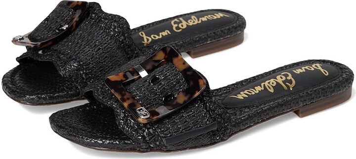 Sam Edelman Bambi Women's Shoes Black 1 : 8 M, Synthetic/Textile