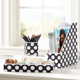 Thumbnail for your product : STUDY Printed Desk Accessories - Black Dottie