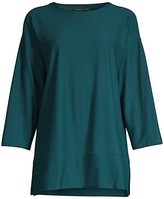 Thumbnail for your product : Eileen Fisher Stretch Crepe Tunic