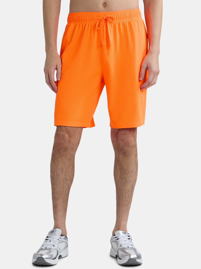 Athletic Works Men's and Big Men's Active Mesh Shorts, 9" Inseam, Sizes XS-5XL