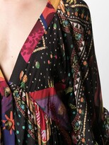 Thumbnail for your product : Farm Abstract-Pattern Print Backless Dress