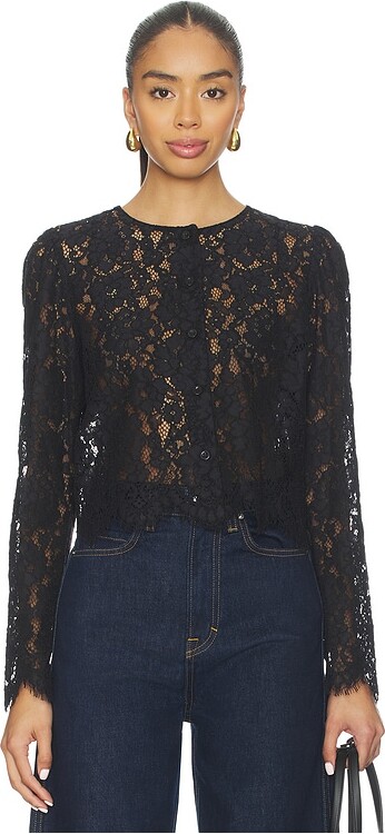 Frame Lace Blouse