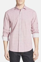 Thumbnail for your product : Tribeca James Campbell 'Tribeca' Regular Fit Plaid Sport Shirt