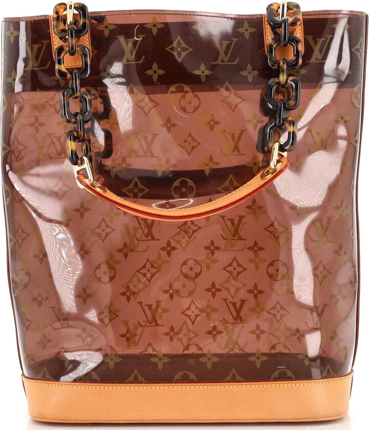 Louis Vuitton Sac Ambre Handbag Monogram Vinyl MM - ShopStyle Tote Bags