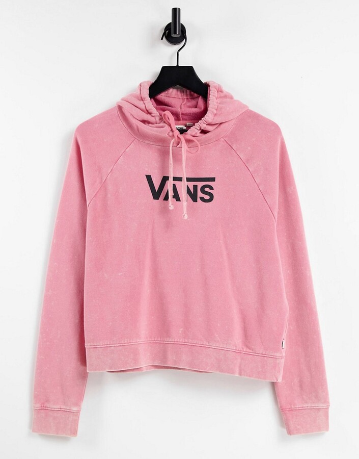 Uforudsete omstændigheder Nøgle bladre Vans Flying V Concrete hoodie in pink - ShopStyle