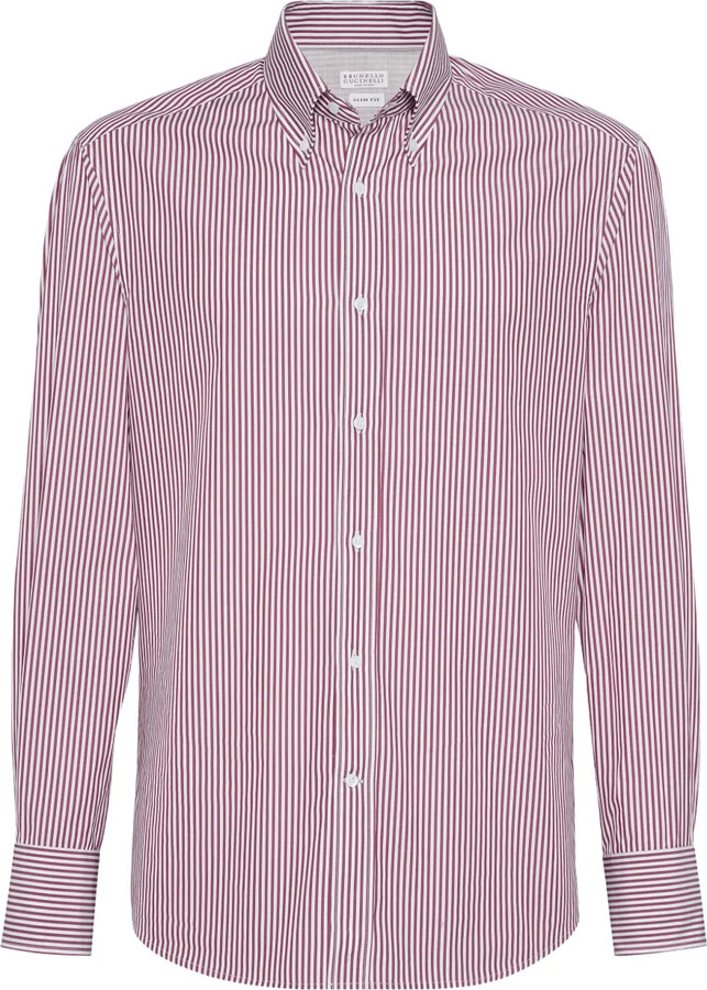 Brunello Cucinelli Striped Shirt