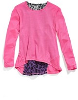 Thumbnail for your product : Flowers by Zoe Leopard Print Top (Toddler Girls & Little Girls) (Online Only)