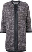 Thumbnail for your product : Fabiana Filippi mid-length tweed jacket