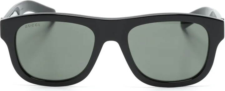 Gucci Eyewear Rectangle-Frame Sunglasses