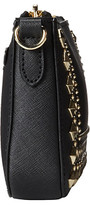 Thumbnail for your product : DKNY Saffiano w/ Studs Small Crossbody w/ Det Chain