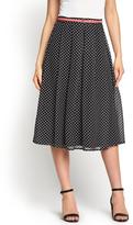 Thumbnail for your product : South Printed Full Midi Skirt