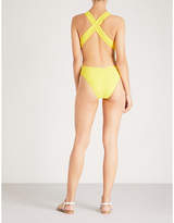 Thumbnail for your product : ALEXANDRA MIRO Jennifer square-neck swimsuit
