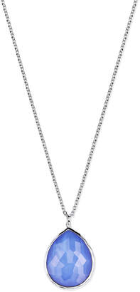 Ippolita Silver Teardrop Pendant Necklace in Periwinkle