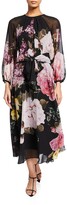 Thumbnail for your product : Rickie Freeman For Teri Jon Floral-Print Georgette Dress