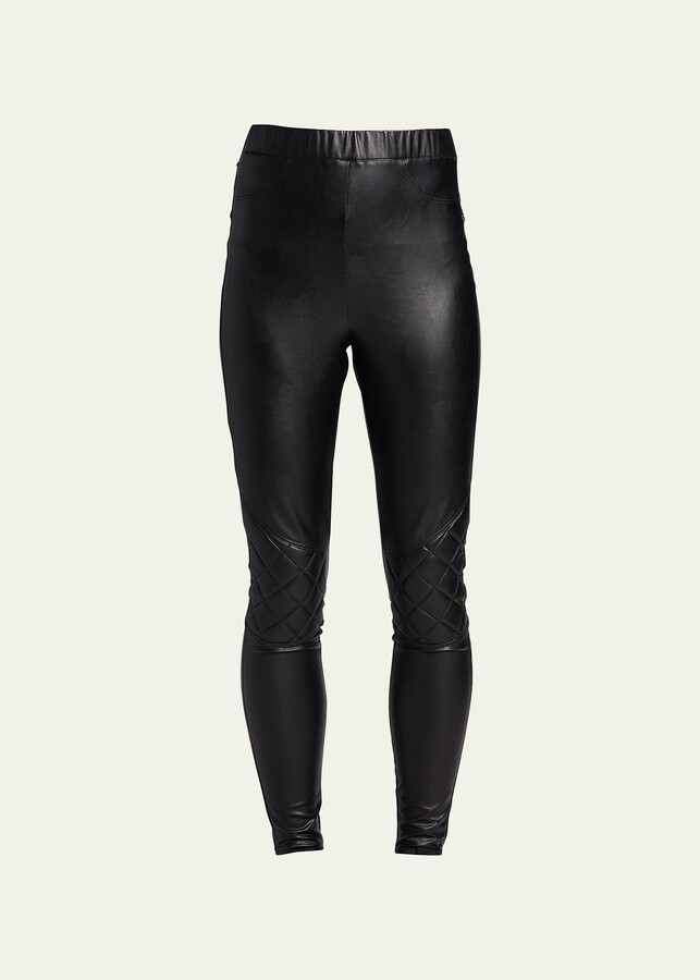 Quilted Leather Pants | Shop the world's largest collection of fashion 