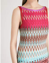 Thumbnail for your product : Missoni Zigzag metallic woven mini dress