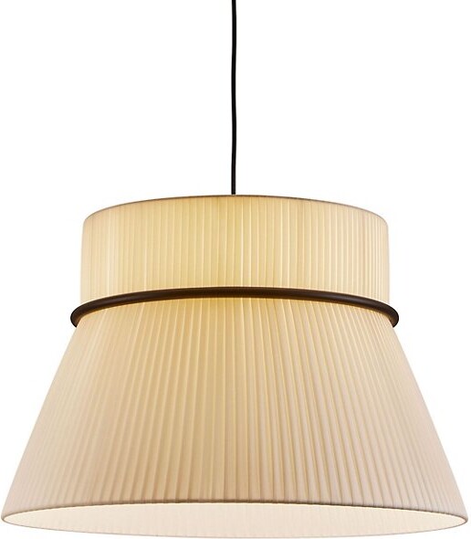 Bover Folie Pendant Light in Cream, Size: Small