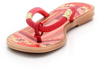 grendha Tribale Jewelled Flip-Flops
