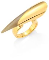 Thumbnail for your product : Maiyet Signature Black Horn Tip Ring