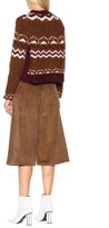 Thumbnail for your product : See by Chloe Fair Isle alpaca-blend sweater