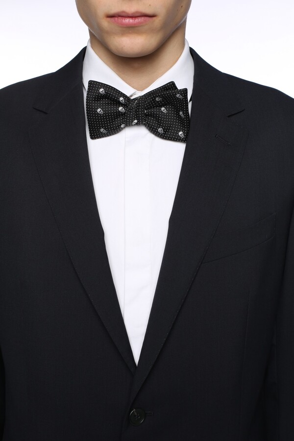 alexander mcqueen bow tie