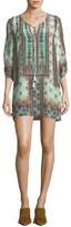 Thumbnail for your product : Tolani Kimberly Long Printed Tunic, Plus Size