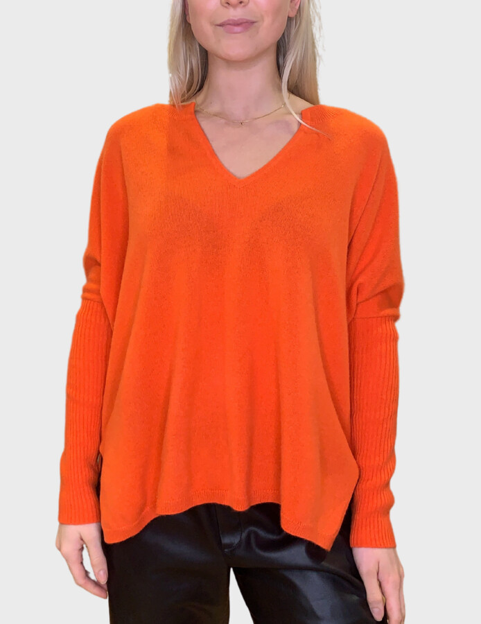 Not Shy Miranda Jumper Sweet Clementine - ShopStyle Sweaters