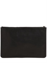 Thumbnail for your product : Ann Demeulemeester Medium Leather Pouch