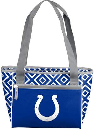 Logo Brand Indianapolis Colts 16-Can Diamond Cooler Tote