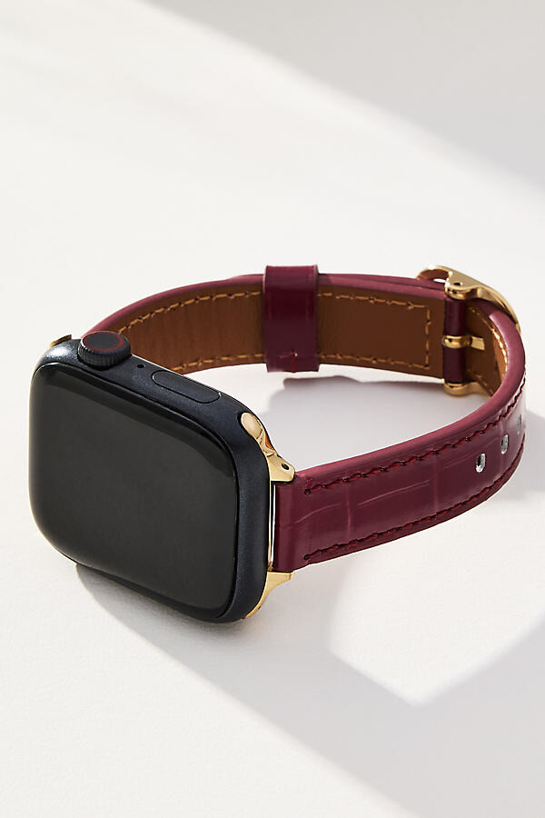 The Posh Tech Carmen Leather Apple Watch Band