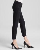 Thumbnail for your product : J Brand Jeans - Cropped Ellis Straight in Black Code