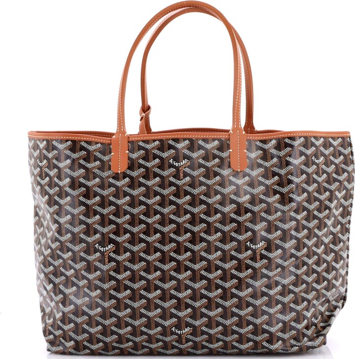 Pre-Owned Goyard Saint Louis Tote Coated Canvas PM