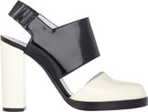 Thumbnail for your product : Jil Sander Colorblack Slingback Sandals-White