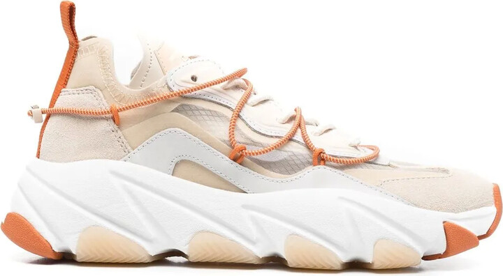 chunky suede trainers