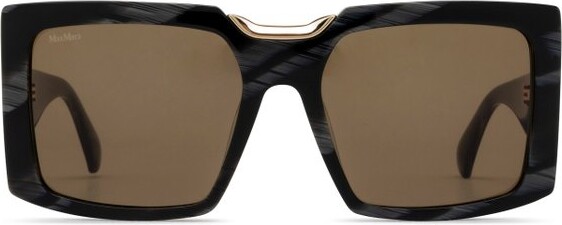 Max Mara Square Frame Sunglasses