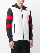 Thumbnail for your product : Hydrogen colour block zipped hoodie