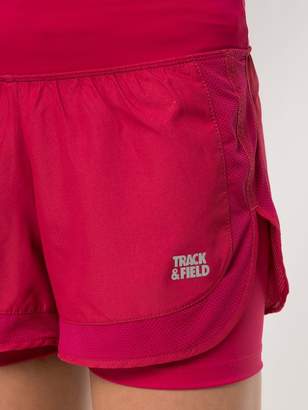 Track & Field layered shorts