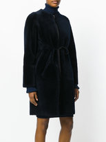 Thumbnail for your product : Inès & Marèchal fur detail coat