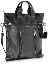 Thumbnail for your product : Hogan Black Leather Trend Medium Bag