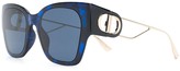 Thumbnail for your product : Christian Dior 30Montaigne cat-eye sunglasses