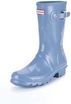 Thumbnail for your product : Hunter Short Gloss Wellies - Blue Lily